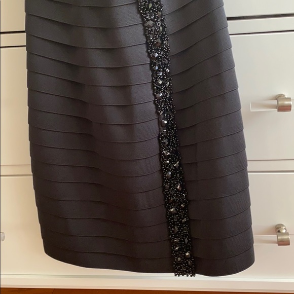 Sherri Hill One Shoulder Beaded Dress - Picture 3 of 4